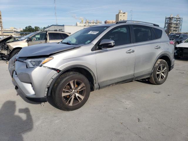 2T3WFREV2HW333504 - 2017 TOYOTA RAV4 XLE SILVER photo 1