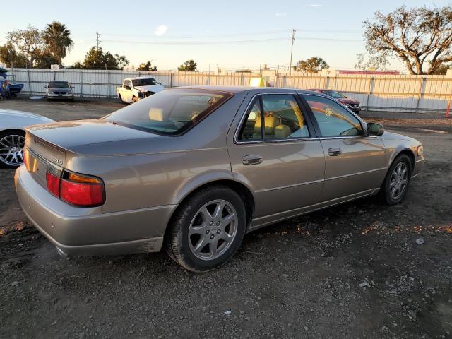 1G6KY54992U109871 - 2002 CADILLAC SEVILLE STS TAN photo 3