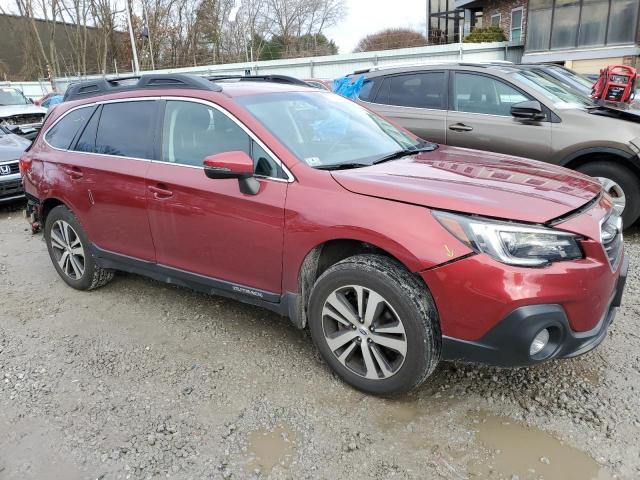 4S4BSANC8K3341607 - 2019 SUBARU OUTBACK 2.5I LIMITED BURGUNDY photo 4