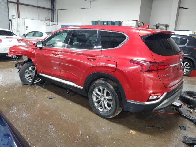 5NMS3CAD2KH136703 - 2019 HYUNDAI SANTA FE SEL RED photo 2