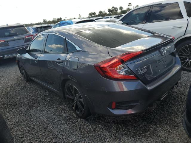 2HGFC2F80LH591068 - 2020 HONDA CIVIC SPORT GRAY photo 2