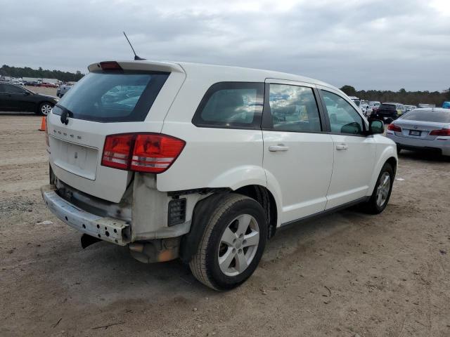 3C4PDCAB7DT577010 - 2013 DODGE JOURNEY SE WHITE photo 3