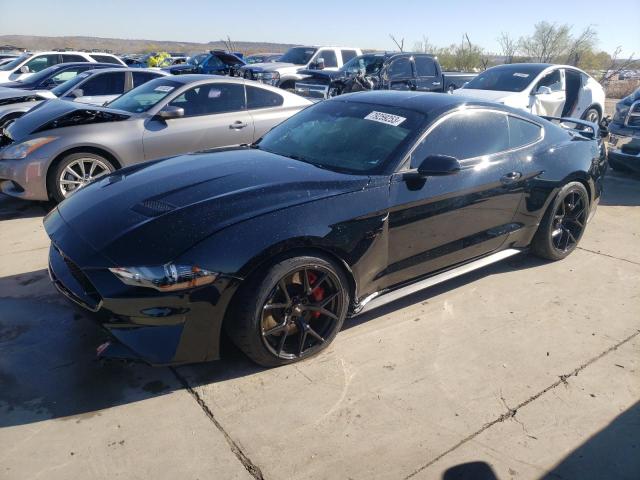 1FA6P8CF4M5108673 - 2021 FORD MUSTANG GT BLACK photo 1