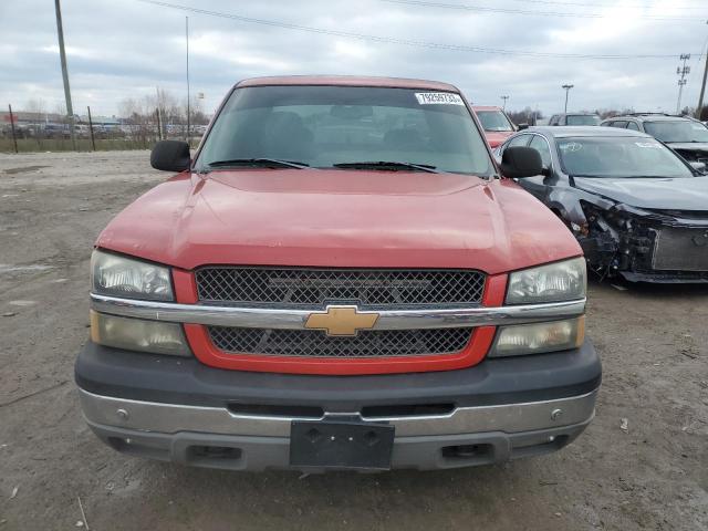 2GCEC19T031226855 - 2003 CHEVROLET SILVERADO C1500 RED photo 5