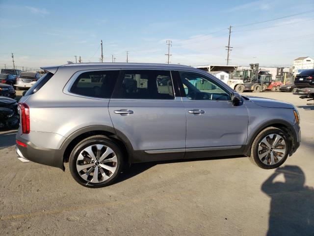 5XYP64HC6MG191863 - 2021 KIA TELLURIDE S GRAY photo 3