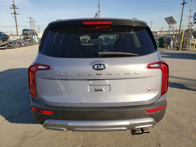 5XYP64HC6MG191863 - 2021 KIA TELLURIDE S GRAY photo 6