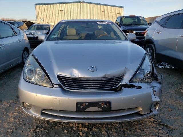 JTHBA30G465164723 - 2006 LEXUS ES 330 SILVER photo 5