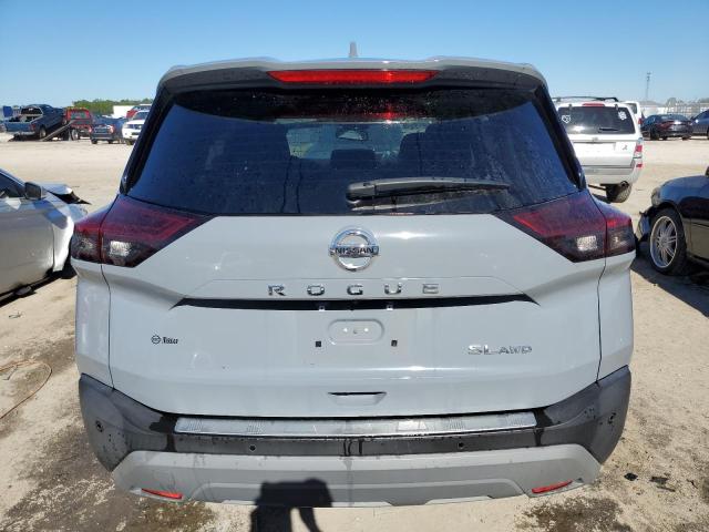 5N1AT3CBXMC793057 - 2021 NISSAN ROGUE SL SILVER photo 6