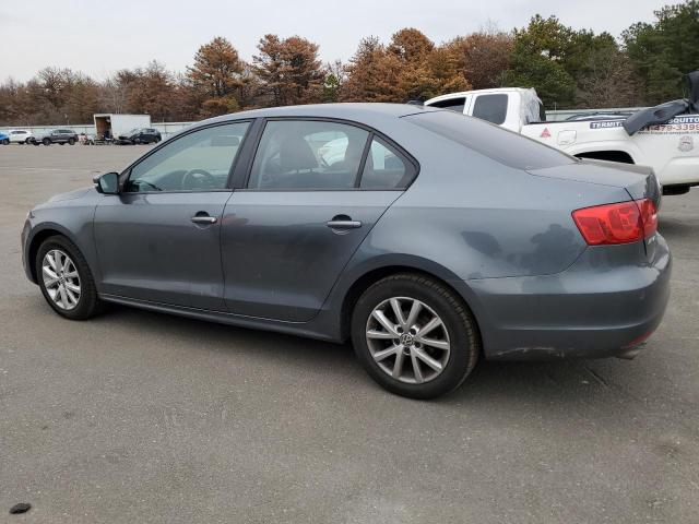 3VWBP7AJ6CM464994 - 2012 VOLKSWAGEN JETTA SE GRAY photo 2