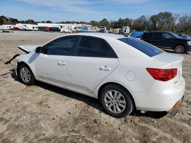 KNAFU4A23C5636308 - 2012 KIA FORTE EX WHITE photo 2