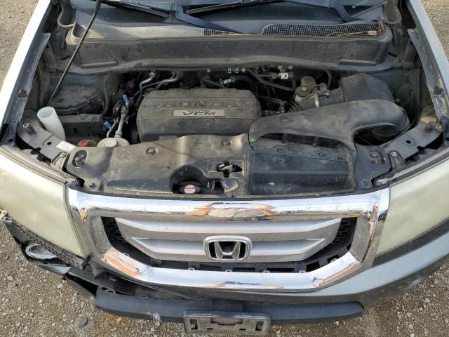 5FNYF48849B040597 - 2009 HONDA PILOT TOURING GRAY photo 12