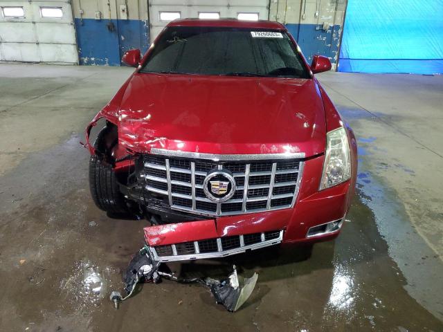 1G6DL5E35D0118238 - 2013 CADILLAC CTS PERFORMANCE COLLECTION RED photo 5