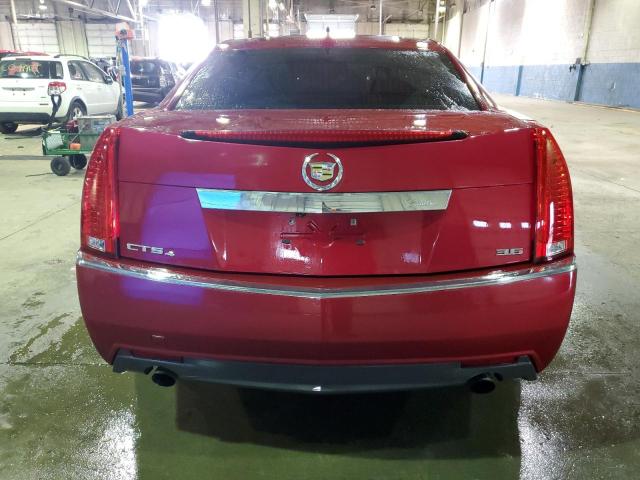 1G6DL5E35D0118238 - 2013 CADILLAC CTS PERFORMANCE COLLECTION RED photo 6