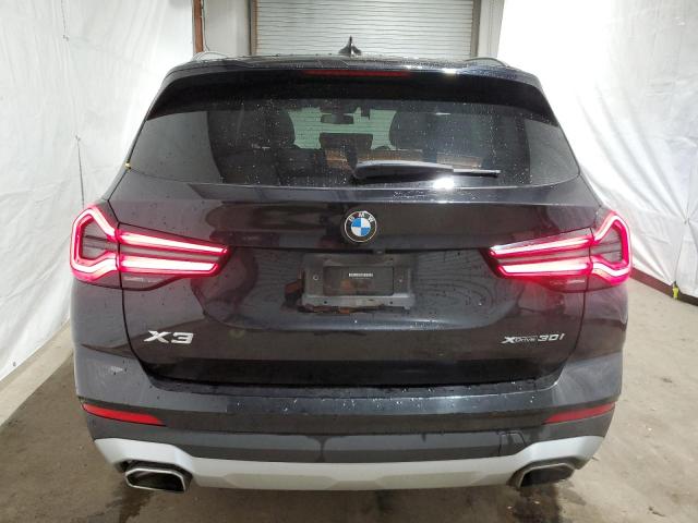 5UX53DP06N9N23213 - 2022 BMW X3 XDRIVE30I BLACK photo 6