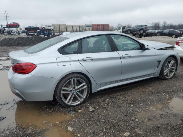 WBA4J3C58KBL07959 - 2019 BMW 430XI GRAN COUPE 银色 照片 3