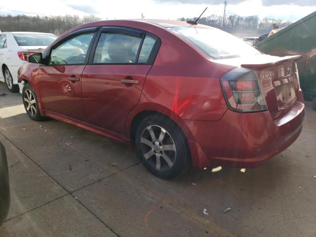 3N1AB6AP0BL705340 - 2011 NISSAN SENTRA 2.0 RED photo 2