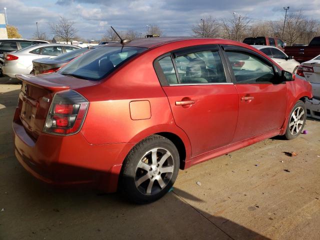 3N1AB6AP0BL705340 - 2011 NISSAN SENTRA 2.0 RED photo 3