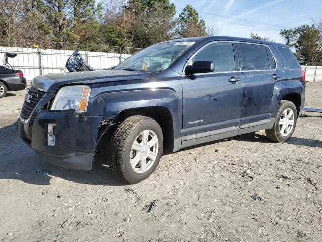 2GKALMEK7F6142900 - 2015 GMC TERRAIN SLE BLUE photo 1