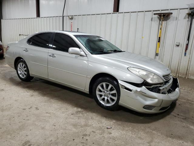 JTHBA30G445054199 - 2004 LEXUS ES 330 SILVER photo 4