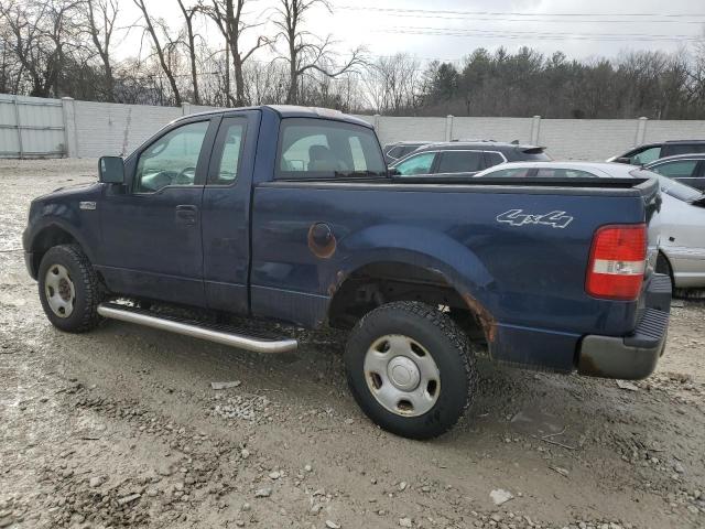 1FTRF14W55NB89121 - 2005 FORD F150 BLUE photo 2