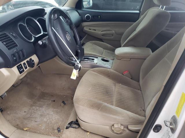 5TEJU4GN7AZ707387 - 2010 TOYOTA TACOMA DOUBLE CAB PRERUNNER WHITE photo 7