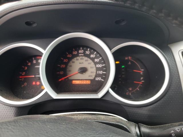 5TEJU4GN7AZ707387 - 2010 TOYOTA TACOMA DOUBLE CAB PRERUNNER WHITE photo 9