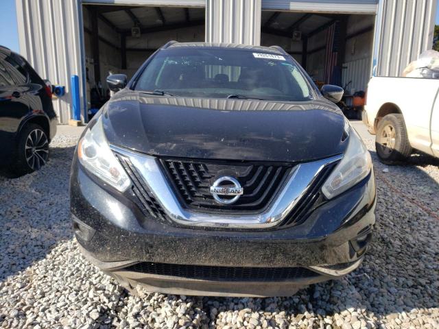 5N1AZ2MGXHN192454 - 2017 NISSAN MURANO S BLACK photo 5