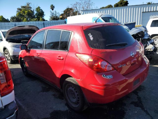 3N1BC1CP3CL379942 - 2012 NISSAN VERSA S RED photo 2