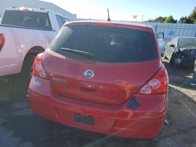 3N1BC1CP3CL379942 - 2012 NISSAN VERSA S RED photo 6