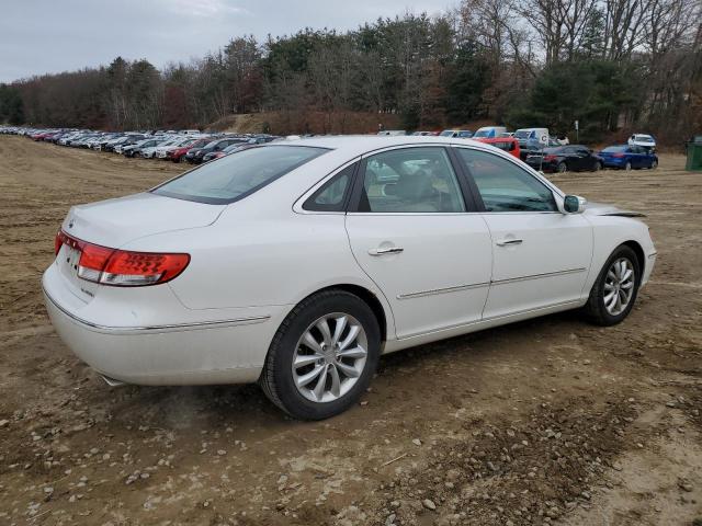 KMHFC46F47A239913 - 2007 HYUNDAI AZERA SE WHITE photo 3