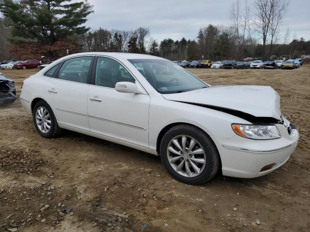 KMHFC46F47A239913 - 2007 HYUNDAI AZERA SE WHITE photo 4