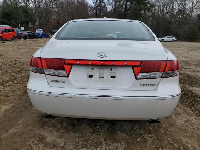 KMHFC46F47A239913 - 2007 HYUNDAI AZERA SE WHITE photo 6