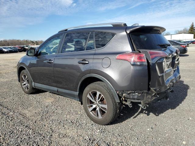 JTMRFREVXHJ129156 - 2017 TOYOTA RAV4 XLE GRAY photo 2