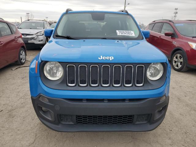 ZACCJBBT0FPB62802 - 2015 JEEP RENEGADE LATITUDE BLUE photo 5