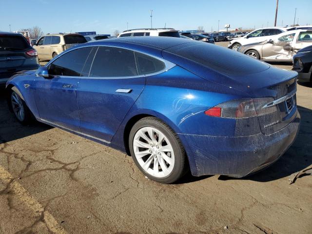5YJSA1E21GF160549 - 2016 TESLA MODEL S BLUE photo 2