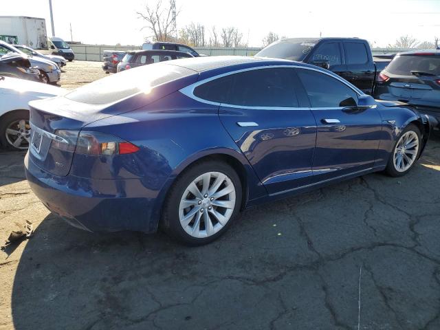 5YJSA1E21GF160549 - 2016 TESLA MODEL S BLUE photo 3
