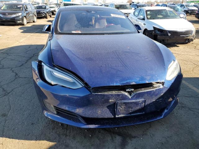 5YJSA1E21GF160549 - 2016 TESLA MODEL S BLUE photo 5
