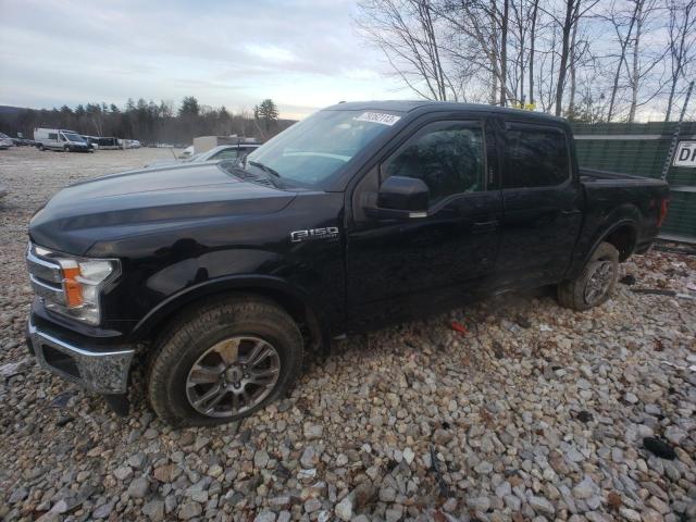 1FTEW1E53JFB33297 - 2018 FORD F150 SUPERCREW BLACK photo 1