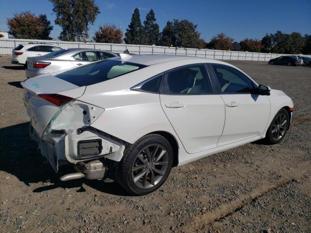 JHMFC1F72KX012834 - 2019 HONDA CIVIC EXL თეთრი ფოტო 3