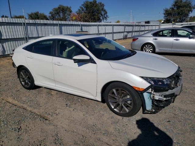 JHMFC1F72KX012834 - 2019 HONDA CIVIC EXL თეთრი ფოტო 4