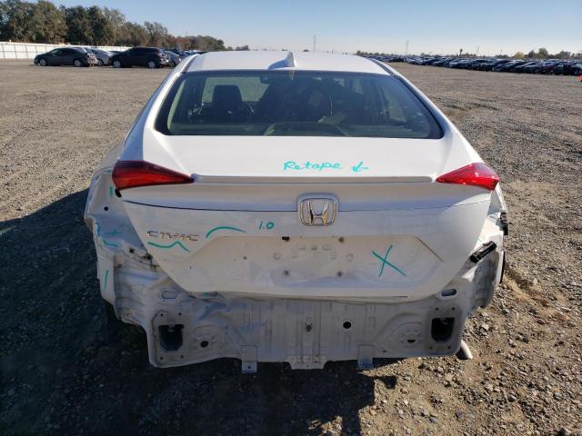 JHMFC1F72KX012834 - 2019 HONDA CIVIC EXL თეთრი ფოტო 6