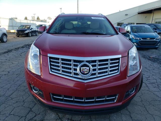 3GYFNFE37ES675730 - 2014 CADILLAC SRX PERFORMANCE COLLECTION RED photo 5