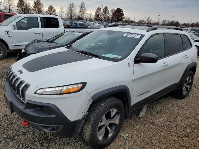 1C4PJMBS9GW225994 - 2016 JEEP CHEROKEE TRAILHAWK WHITE photo 1