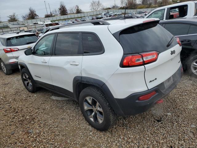 1C4PJMBS9GW225994 - 2016 JEEP CHEROKEE TRAILHAWK WHITE photo 2