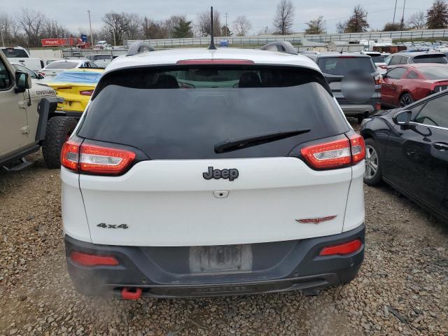 1C4PJMBS9GW225994 - 2016 JEEP CHEROKEE TRAILHAWK WHITE photo 6