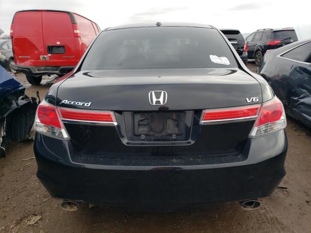 1HGCP3F82BA002421 - 2011 HONDA ACCORD EXL BLACK photo 6