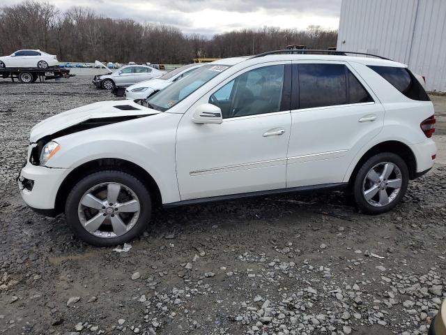 4JGBB8GB6BA671321 - 2011 MERCEDES-BENZ ML 350 4MATIC WHITE photo 1