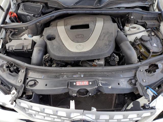 4JGBB8GB6BA671321 - 2011 MERCEDES-BENZ ML 350 4MATIC WHITE photo 11
