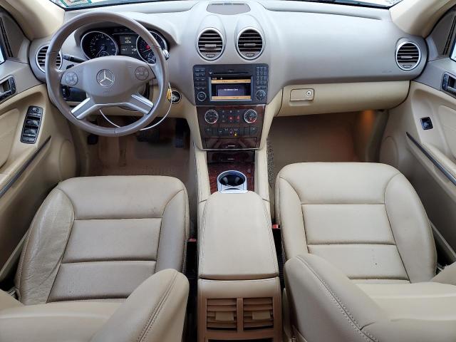 4JGBB8GB6BA671321 - 2011 MERCEDES-BENZ ML 350 4MATIC WHITE photo 8