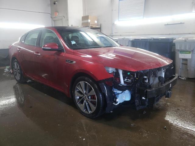 5XXGW4L25GG087033 - 2016 KIA OPTIMA SX RED photo 4